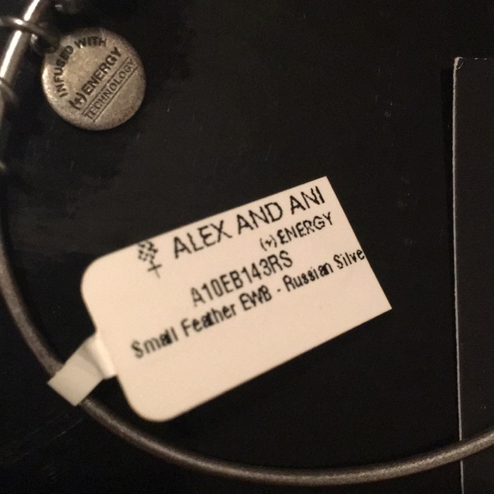 Silver Alex and ani bracelet - feather - Picture 3 of 3
